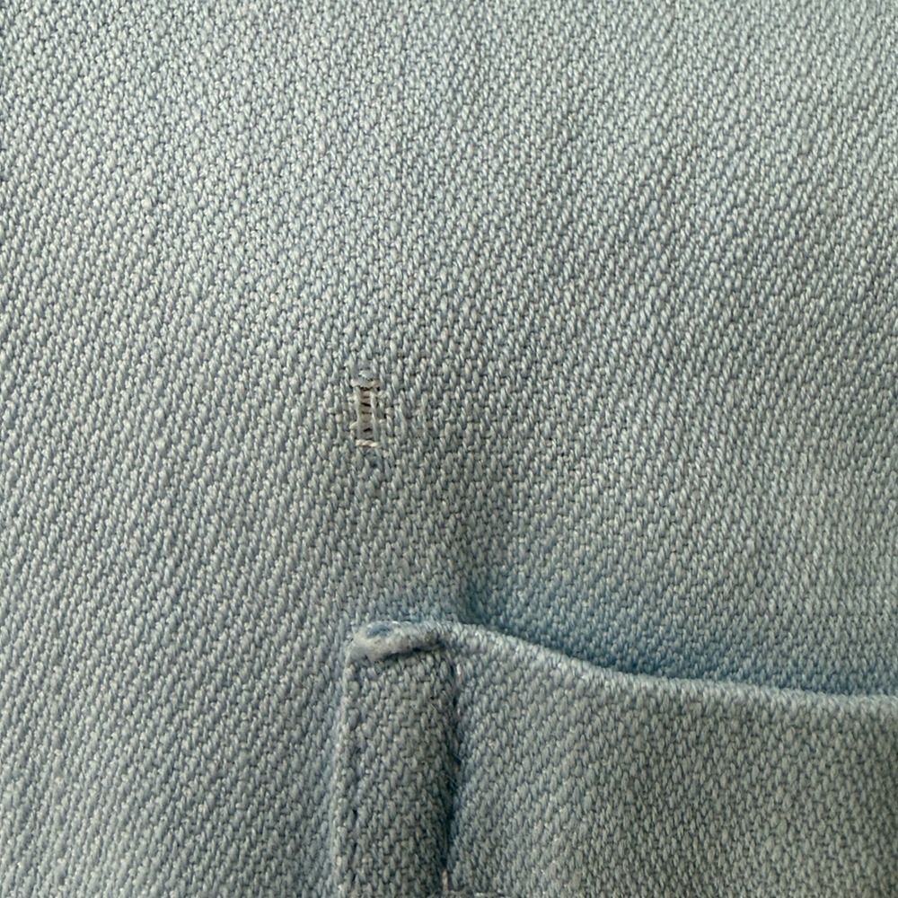 Frank & Eileen Womens Eileen Relax Light Blue Button Up Shirt Size S Coastal - Picture 11 of 13